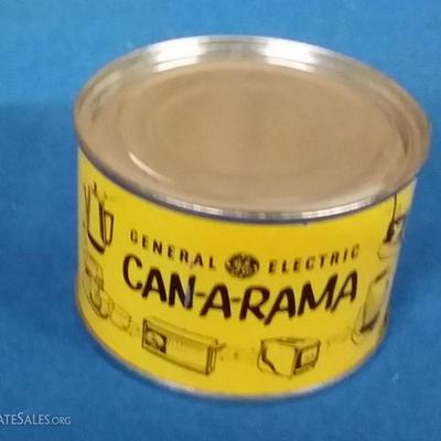 General Electric 1960s Can-O-Rama advertising tin can-unopened rare find