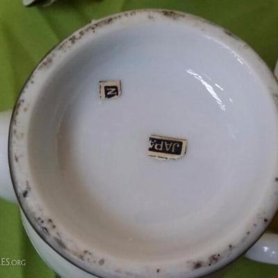 1950's, Dragonware tea set 