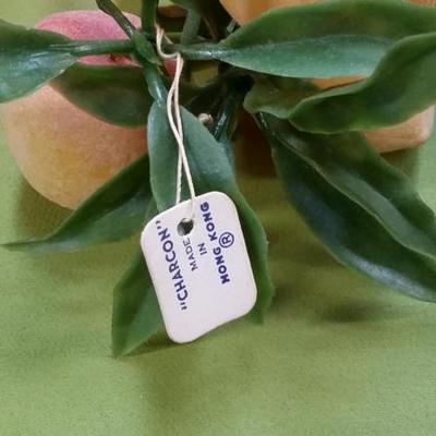 Charcon 1960s peach or possibly apricot vine made in Hong Kong