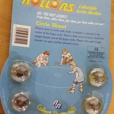 Batman collection 1990 Rad Rollers collectible action marbles