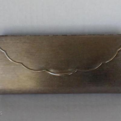 Silver vintage clutch by JOSEPH SHOES