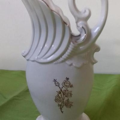 Vintage Lot Blueware Teapot and Ardalt Pitcher