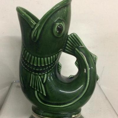 Vintage Gurgling Fish Pitcher-circa 1960-70s