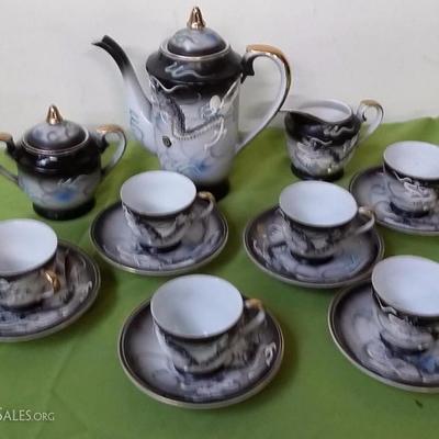1950's, Dragonware tea set 