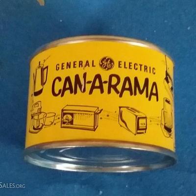 General Electric 1960s Can-O-Rama advertising tin can-unopened rare find