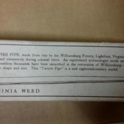 1970s Tavern Pipe-For the best Virginia Weed