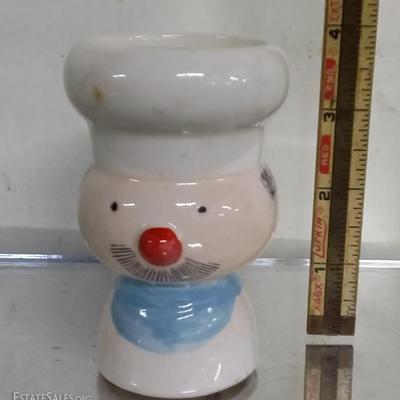 1960s Holt Howard Collectible lot of 4 ceramic egg cups. 