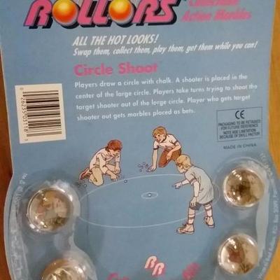 Bart Simpson collection 1990 Rad Rollers collectible action marbles