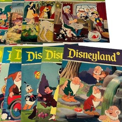 Vintage 1970s “Disneyland Magazine For Young Readers” Assortment
