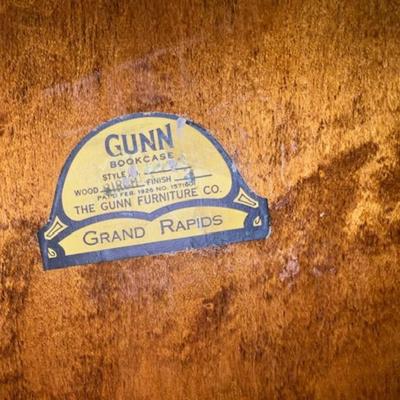 Antique Gunn Bookcase