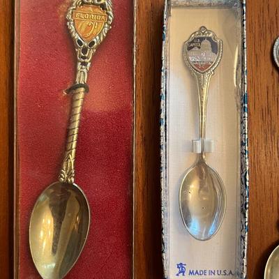 Souvenir Spoons Lot