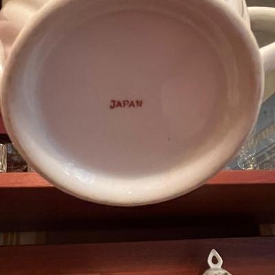 1950s Japanese Floral Tea Set