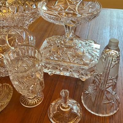 Hand Cut Lead Crystal Lot- Western Germany