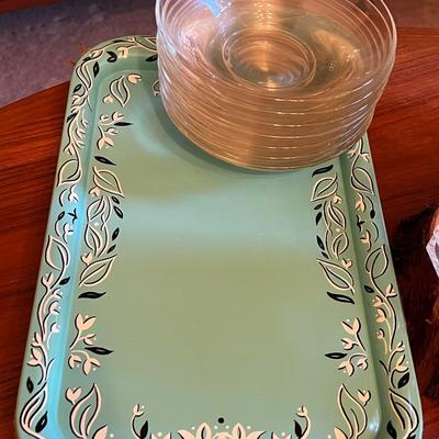 Tin Lap Trays Lot