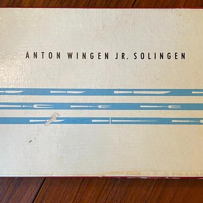 Anton Wingen Jr. Solingen, Germany Rostfrei Othella Carving Set