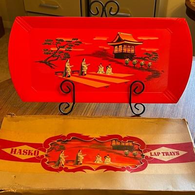 Asian Themed Lap Trays