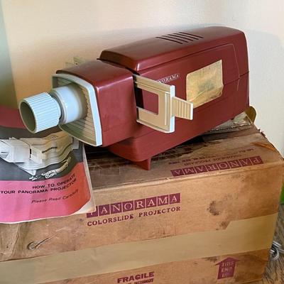 Vintage Panorama Colorslide Projector