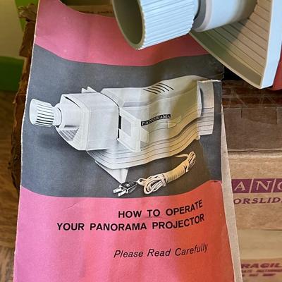Vintage Panorama Colorslide Projector