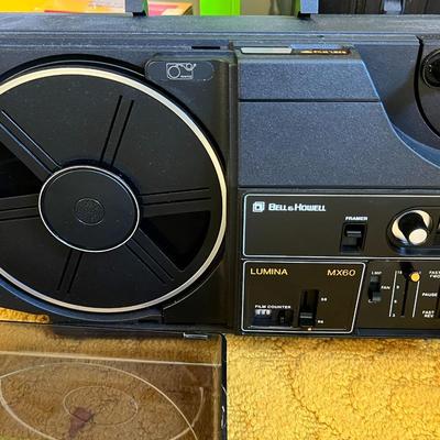 Vintage Bell & Howell Model MX60 Lumina Projector for Super 8 or 8MM
