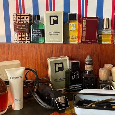 Vintage Men's Cologne and Clippers Lot