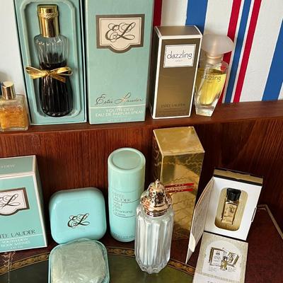 Vintage Estee Lauder and Clinique Toiletries Lot