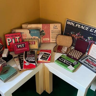 Vintage Bridge Games Lot