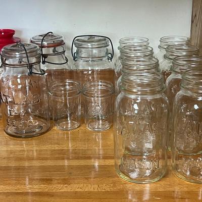 Mason Jars Lot