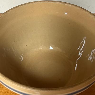 Large Vintage Yellow Ware Mixing Bowl