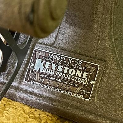 1950s Keystone Model K-68 Projector- 8mm