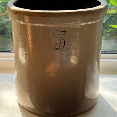 5-Gallon Stoneware Crock