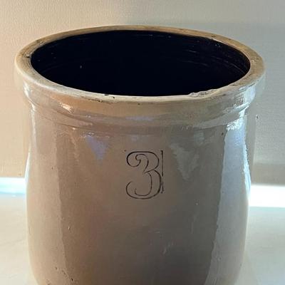 3-Gallon Stoneware Crock