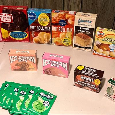 Vintage (VERY expired) Dry Good Items from the 1980s