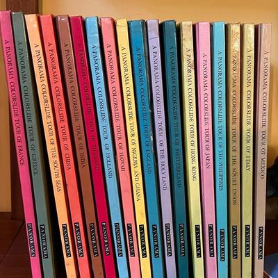 Panorama Colorslide Tour Books Lot