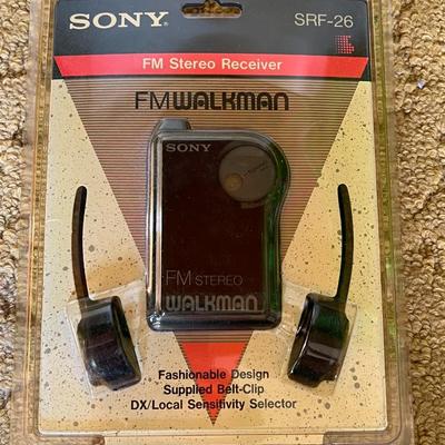 Sony FM Stereo Walkman SRF-26