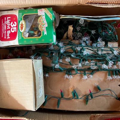 Vintage Holiday String Lights