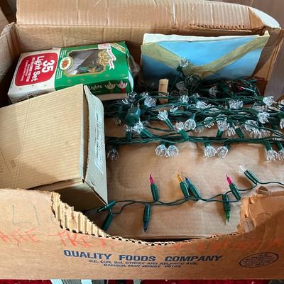 Vintage Holiday String Lights