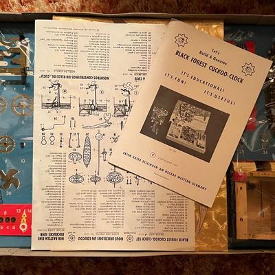 Vintage Cuckoo-Clock Set- never used in original box
