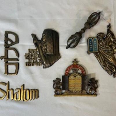 Judaic Plaque Assortment