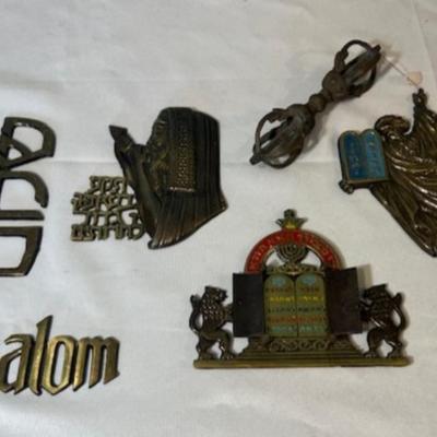 Judaic Plaque Assortment