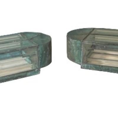 Pair of Mid-Century Copper Wall Sconces