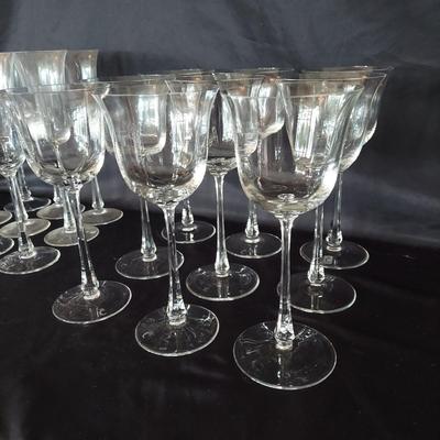 Christinenhutte Germany Crystal Glasses (LR-BBL)