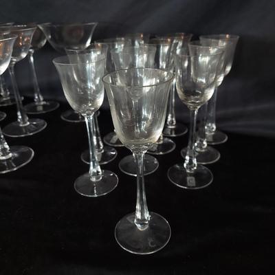Christinenhutte Germany Crystal Glasses (LR-BBL)