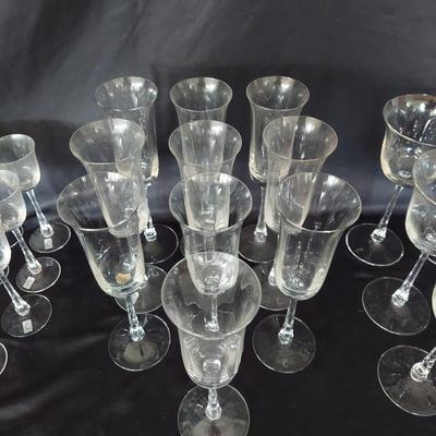 Christinenhutte Germany Crystal Glasses (LR-BBL)