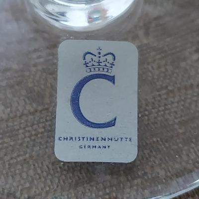 Christinenhutte Germany Crystal Glasses (LR-BBL)