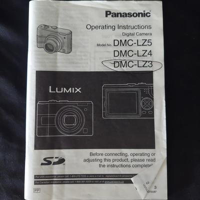 Panasonic Lumix Digital Point and Shoot Camera (GE-BBL)