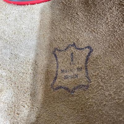 Vintage leather canteen