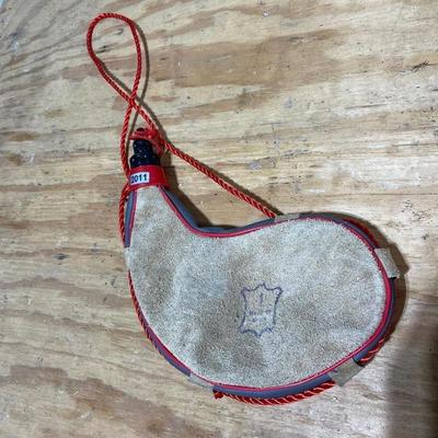 Vintage leather canteen