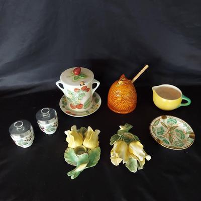 Royal Worcester Porcelain Egg Coddlers in Blackberry Print and More (LR-BBL)