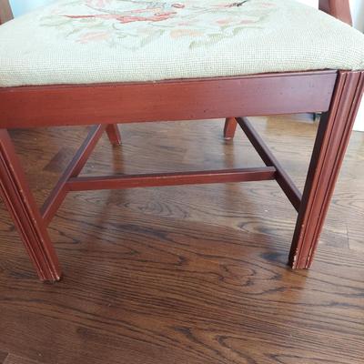 Armchair with Needlepoint Upholstered Seat and more (GE-BBL)