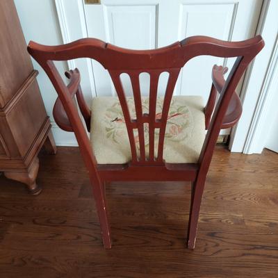 Armchair with Needlepoint Upholstered Seat and more (GE-BBL)